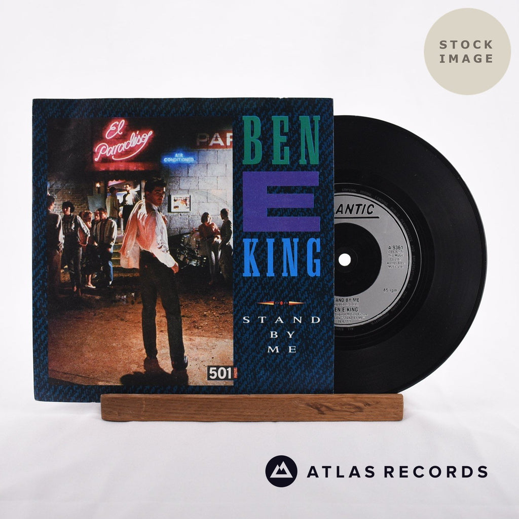 Ben E. King Stand By Me Vinyl Record - Sleeve & Record Side-By-Side