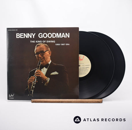Benny Goodman The King Of Swing Double LP Vinyl Record - Front Cover & Record