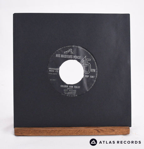 Bert Weedon Colour Him Folky 7" Vinyl Record - In Sleeve