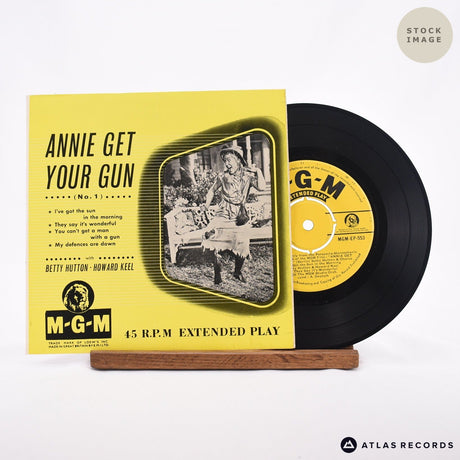 Betty Hutton Annie Get Your Gun 1978 Vinyl Record - Sleeve & Record Side-By-Side