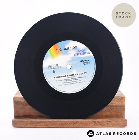 Big Bam Boo Shooting From My Heart 7" Vinyl Record - Record A Side