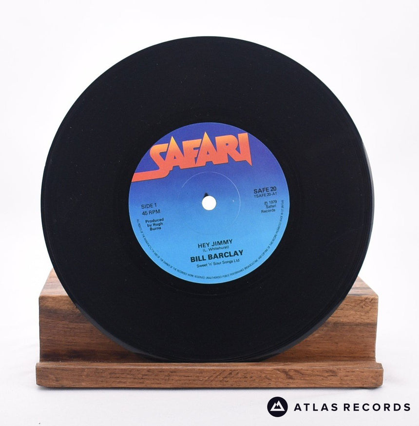 Bill Barclay - Hey Jimmy ! - 7" Vinyl Record - EX/VG+