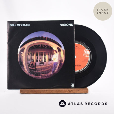 Bill Wyman Visions 7" Vinyl Record - Sleeve & Record Side-By-Side