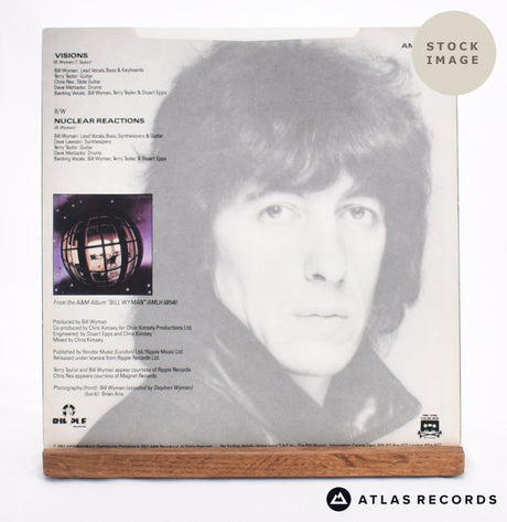 Bill Wyman Visions 7" Vinyl Record - Reverse Of Sleeve