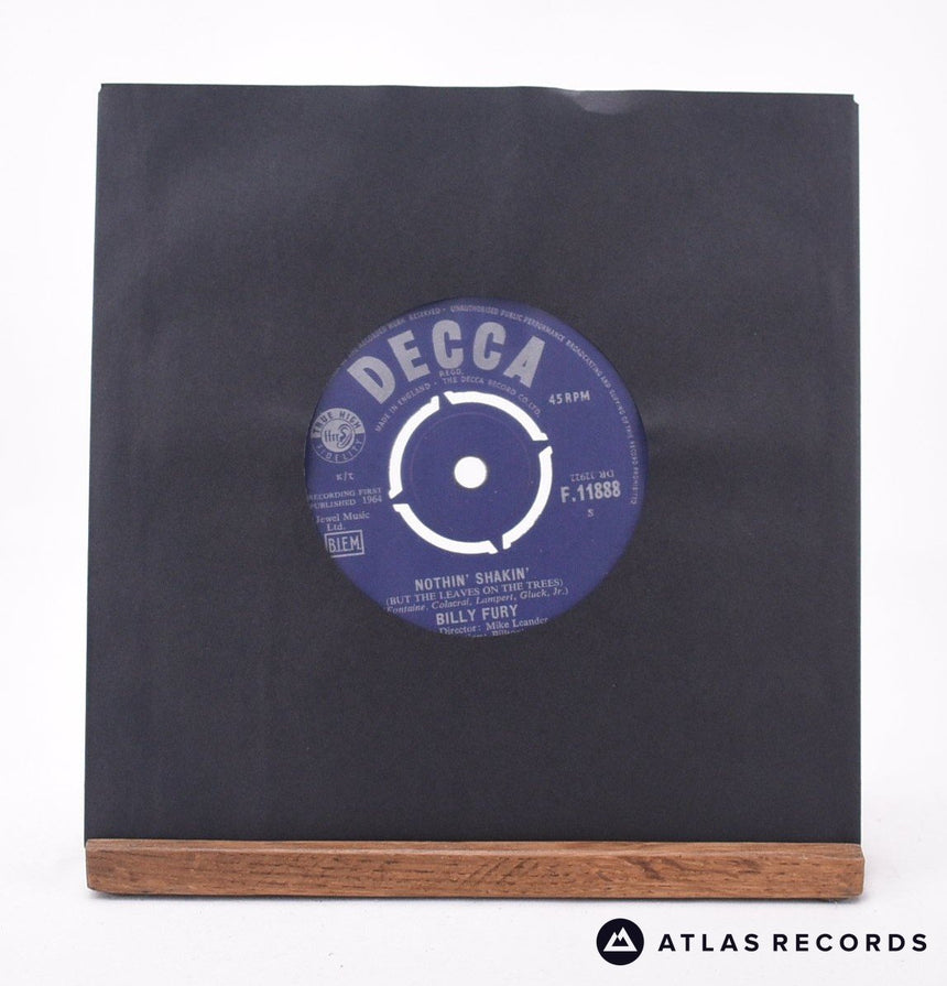 Billy Fury Nothin' Shakin' 7" Vinyl Record - In Sleeve
