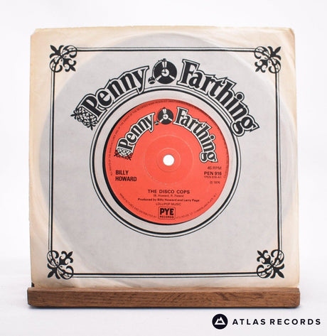 Billy Howard The Disco Cops 7" Vinyl Record - In Sleeve