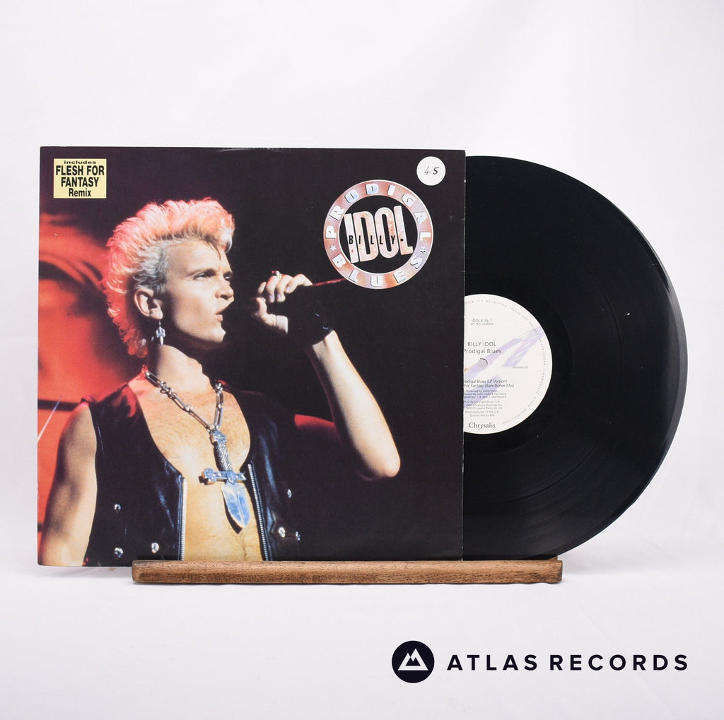 Billy Idol Prodigal Blues 12" Vinyl Record - Front Cover & Record