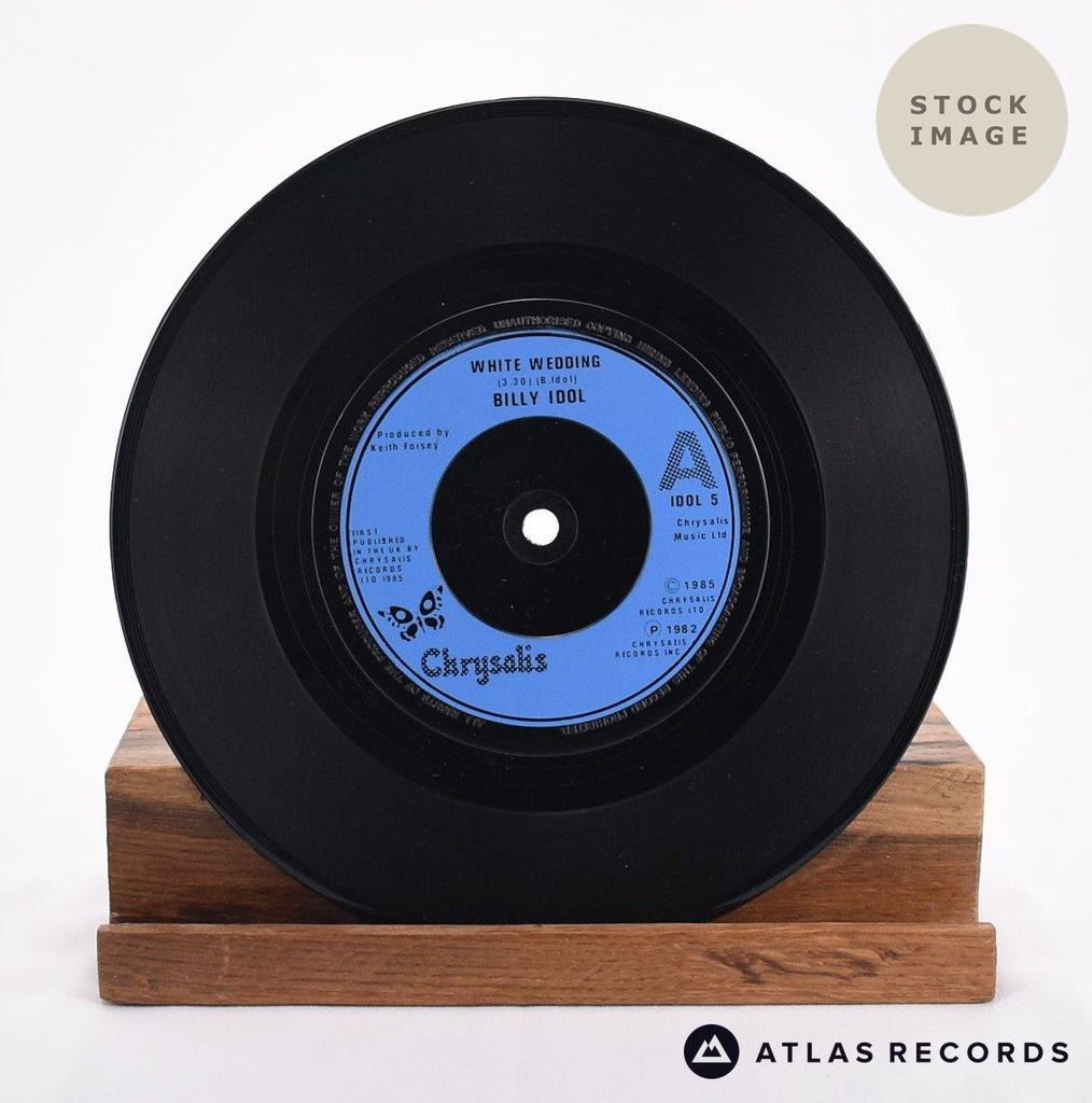 Billy Idol White Wedding 1965 Vinyl Record - Record B Side