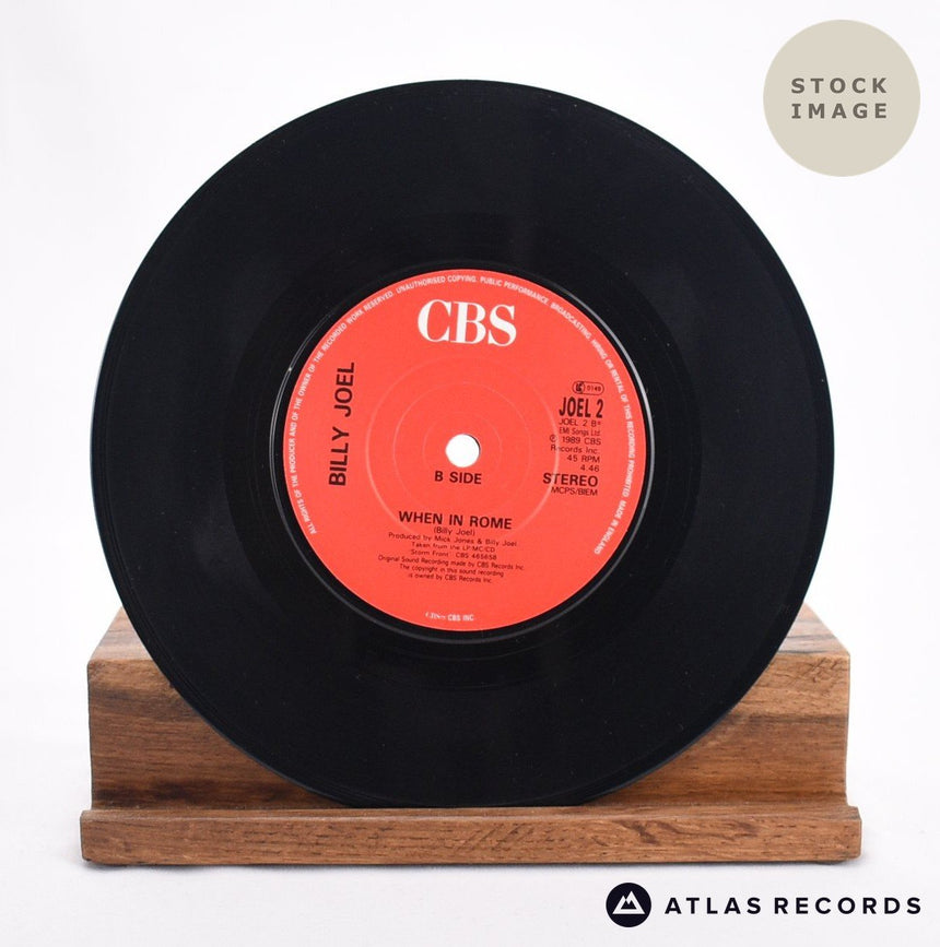 Billy Joel I Go To Extremes 7" Vinyl Record - Record B Side