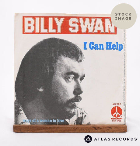 Billy Swan I Can Help Vinyl Record - Reverse Of Sleeve