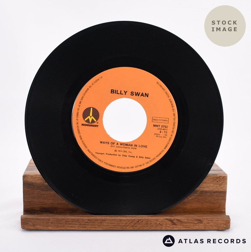 Billy Swan I Can Help Vinyl Record - Record B Side