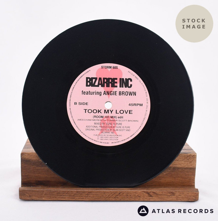 Bizarre Inc Took My Love Vinyl Record - Record B Side