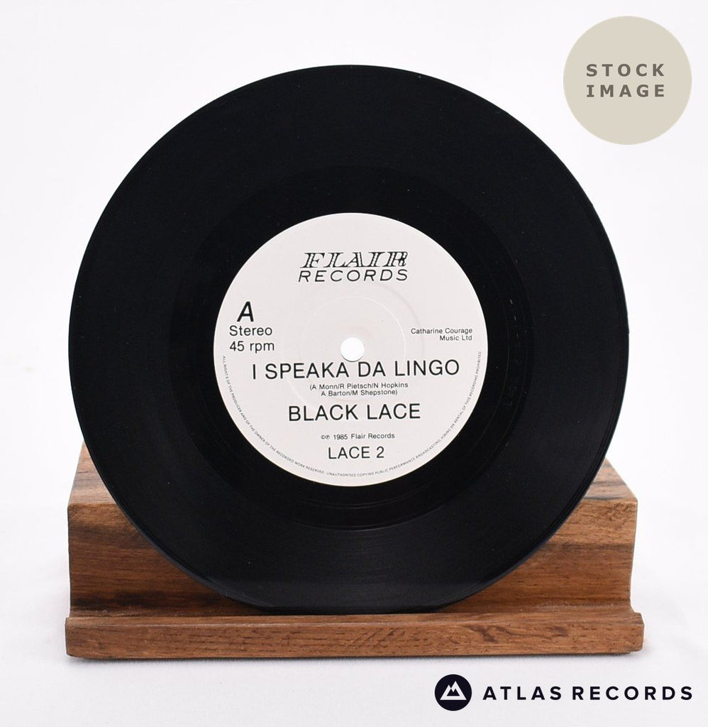 Black Lace I Speaka Da Lingo Vinyl Record - Record A Side