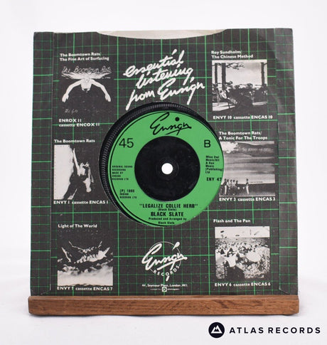 Black Slate - Boom Boom / Legalize Collie Herb - 7" Vinyl Record - EX/EX