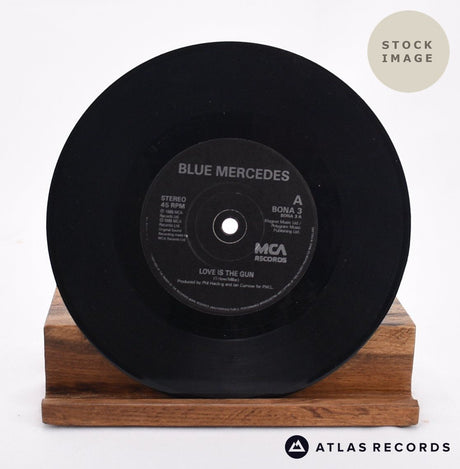 Blue Mercedes Love Is The Gun Vinyl Record - Record A Side