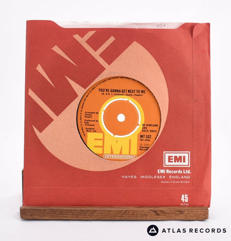 Bo Kirkland - You're Gonna Get Next To Me - 7" Vinyl Record - VG+/VG+