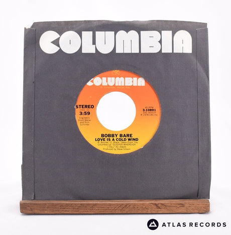 Bobby Bare - Healin' - 7" Vinyl Record - EX/VG+