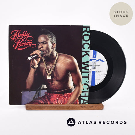 Bobby Brown Rock Wit'Cha Vinyl Record - Sleeve & Record Side-By-Side