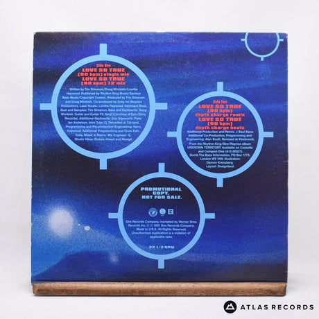 Bomb The Bass - Love So True - Promo 12" Vinyl Record - VG+/EX