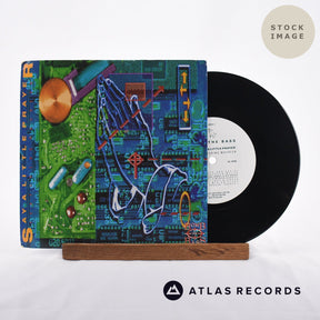 Bomb The Bass Say A Little Prayer Vinyl Record - Sleeve & Record Side-By-Side