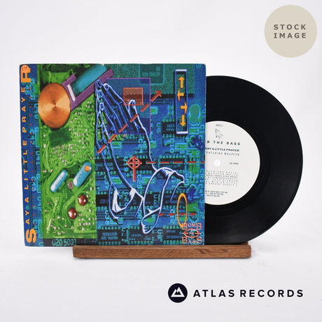 Bomb The Bass Say A Little Prayer Vinyl Record - Sleeve & Record Side-By-Side