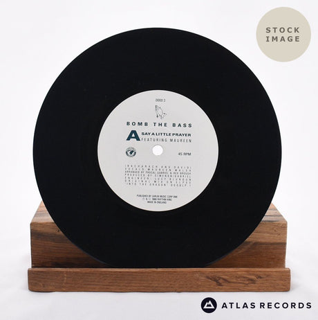 Bomb The Bass Say A Little Prayer Vinyl Record - Record A Side