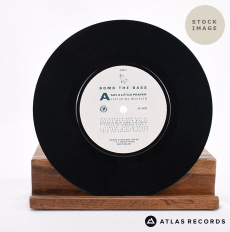 Bomb The Bass Say A Little Prayer 7" Vinyl Record - Record A Side