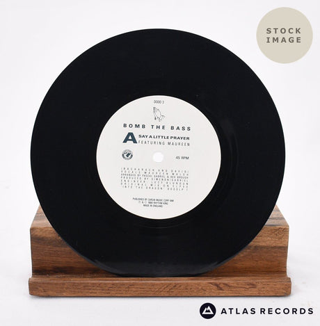 Bomb The Bass Say A Little Prayer Vinyl Record - Record A Side