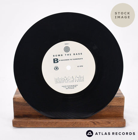 Bomb The Bass Say A Little Prayer Vinyl Record - Record B Side