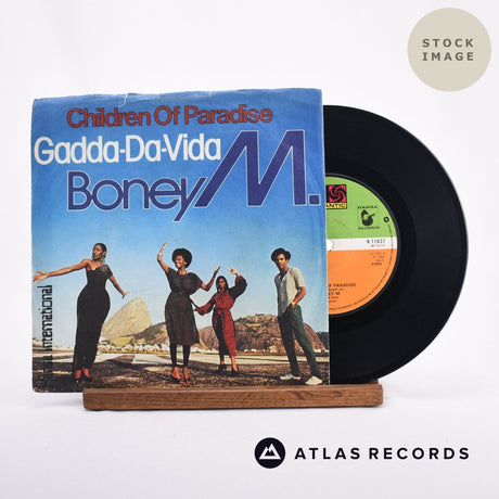 Boney M. Children Of Paradise 7" Vinyl Record - Sleeve & Record Side-By-Side
