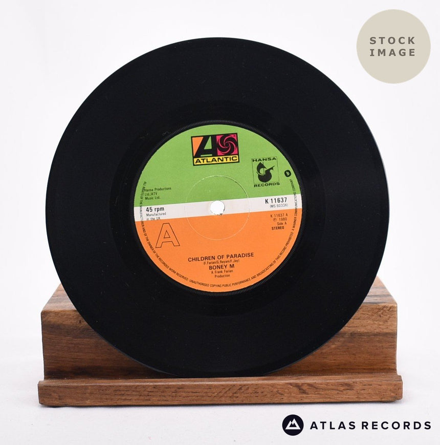 Boney M. Children Of Paradise 7" Vinyl Record - Record A Side