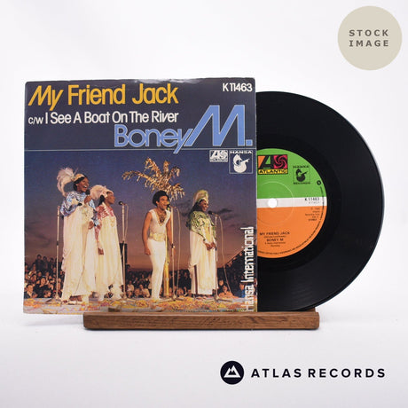 Boney M. My Friend Jack 7" Vinyl Record - Sleeve & Record Side-By-Side