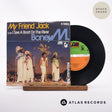 Boney M. My Friend Jack 7" Vinyl Record - Sleeve & Record Side-By-Side