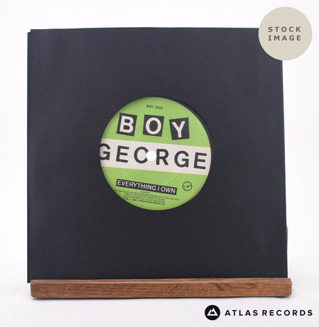 Boy George Everything I Own 7" Vinyl Record - Sleeve & Record Side-By-Side