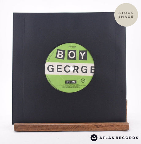 Boy George Everything I Own 7" Vinyl Record - Reverse Of Sleeve