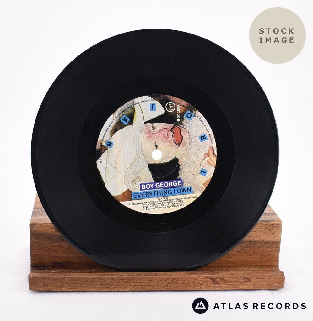 Boy George Everything I Own 1982 Vinyl Record - Record B Side