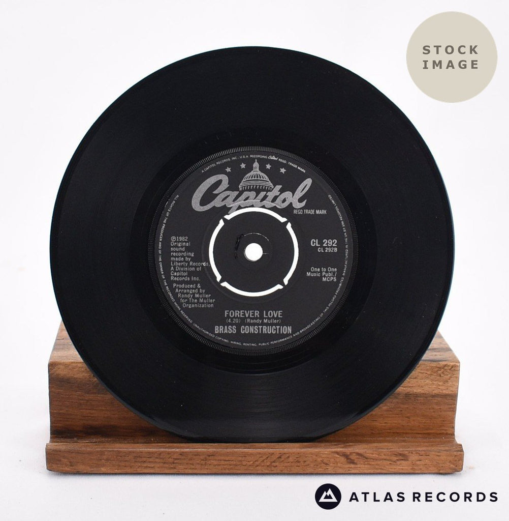 Brass Construction Walkin' The Line Vinyl Record - Record B Side