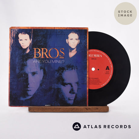 Bros Are You Mine? Vinyl Record - Sleeve & Record Side-By-Side