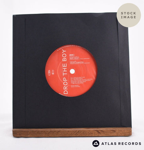 Bros Drop The Boy 7" Vinyl Record - Reverse Of Sleeve