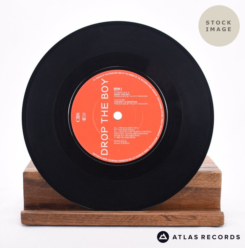 Bros Drop The Boy 7" Vinyl Record - Record B Side