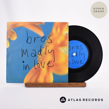 Bros Madly In Love Vinyl Record - Sleeve & Record Side-By-Side