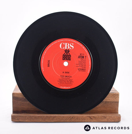 Bros - Too Much - 7" Vinyl Record - EX/EX