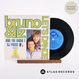 Bruno Brookes Let's Dance Vinyl Record - Sleeve & Record Side-By-Side