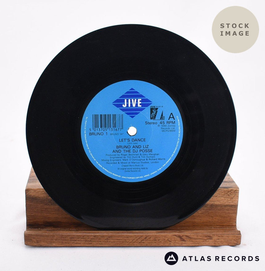 Bruno Brookes Let's Dance Vinyl Record - Record A Side