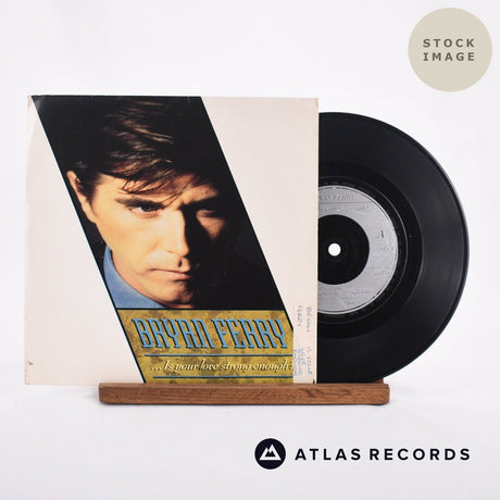 Bryan Ferry ...Is Your Love Strong Enough? 1989 Vinyl Record - Sleeve & Record Side-By-Side