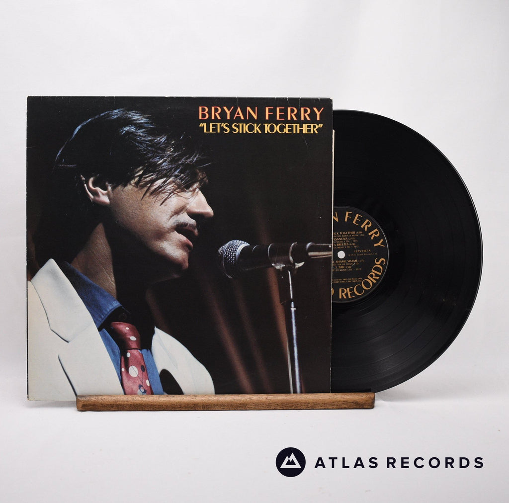 Bryan Ferry Let's Stick Together LP Vinyl Record - Front Cover & Record
