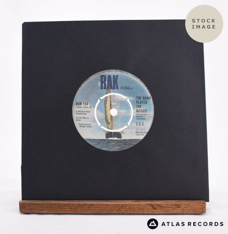 CCS The Band Played The Boogie 7" Vinyl Record - Sleeve & Record Side-By-Side