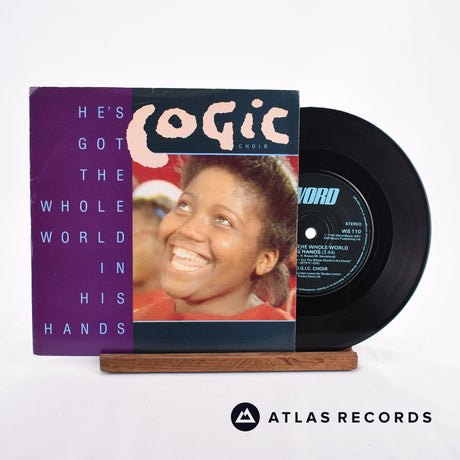 C.O.G.I.C. Choir He's Got The Whole World In His Hands 7" Vinyl Record - Front Cover & Record