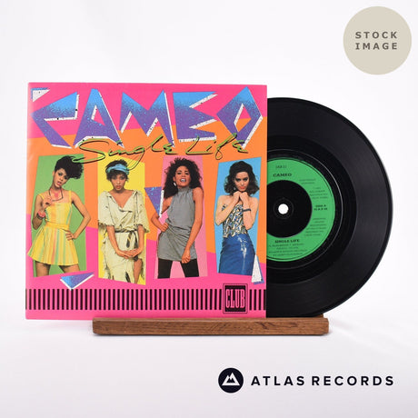 Cameo Single Life 7" Vinyl Record - Sleeve & Record Side-By-Side