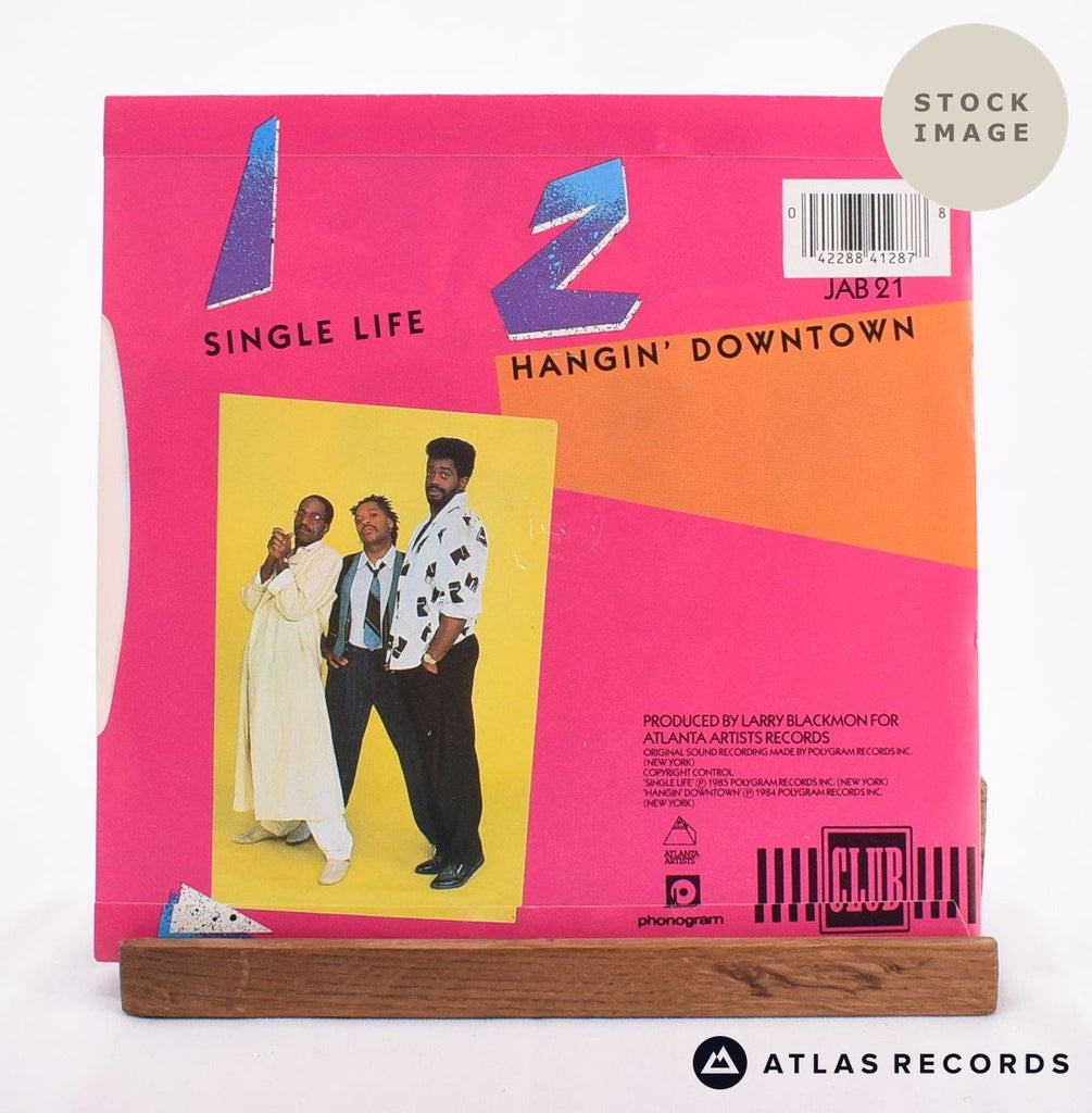 Cameo Single Life Vinyl Record - Reverse Of Sleeve